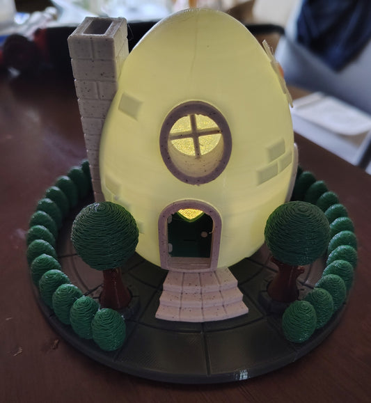 Easter Egg Fairy House