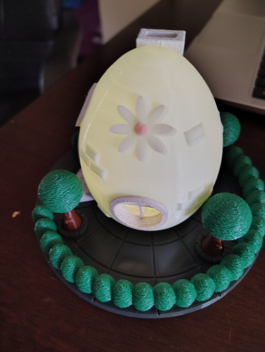 Easter Egg Fairy House