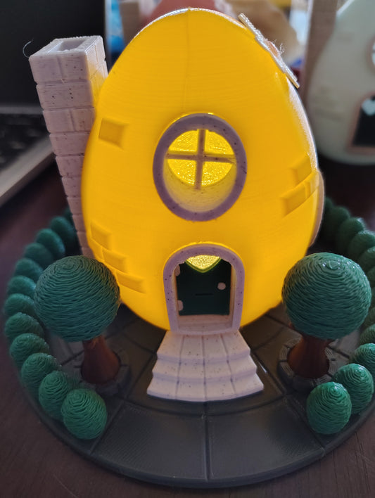 Easter Egg Fairy House
