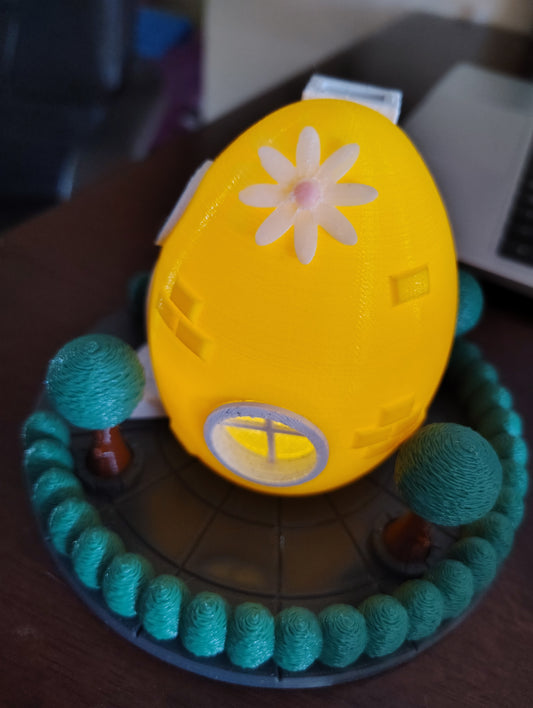 Easter Egg Fairy House